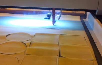 Лазерная резка ткани